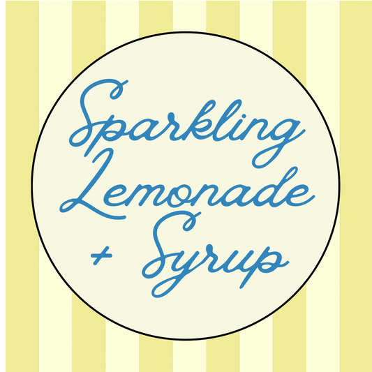 Sparkling Lemonade + Syrup
